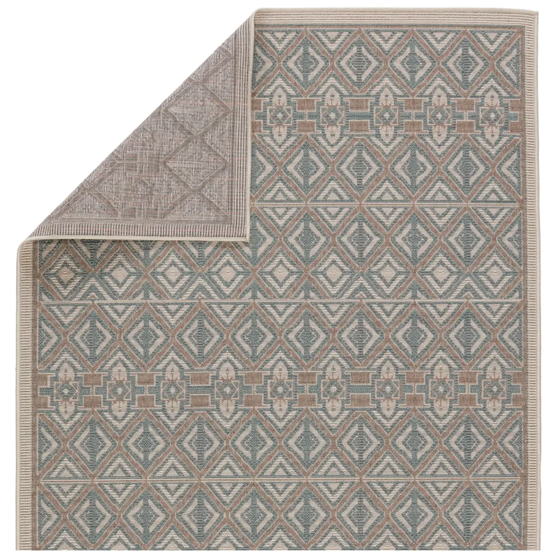 Mahaba Rug MAH03 - Greige/ Sesame/ Green