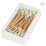 100 Pieces
Size: 4.5"L
Material: Bamboo / Wood
Color: White / Yellow