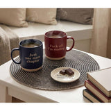 Black Round Woven Placemat