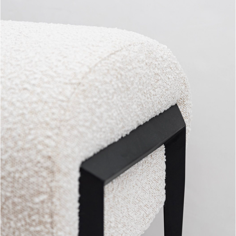 Fisher Bench - Off White Boucle