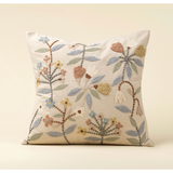 Lunaflora Embroidered Cushion