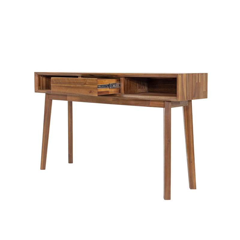 Gia Console Table in Warm Pecan