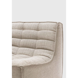 N701 Modular Sofa Set In Beige w/Square Corner