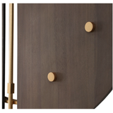 Walnut Elegance Clock