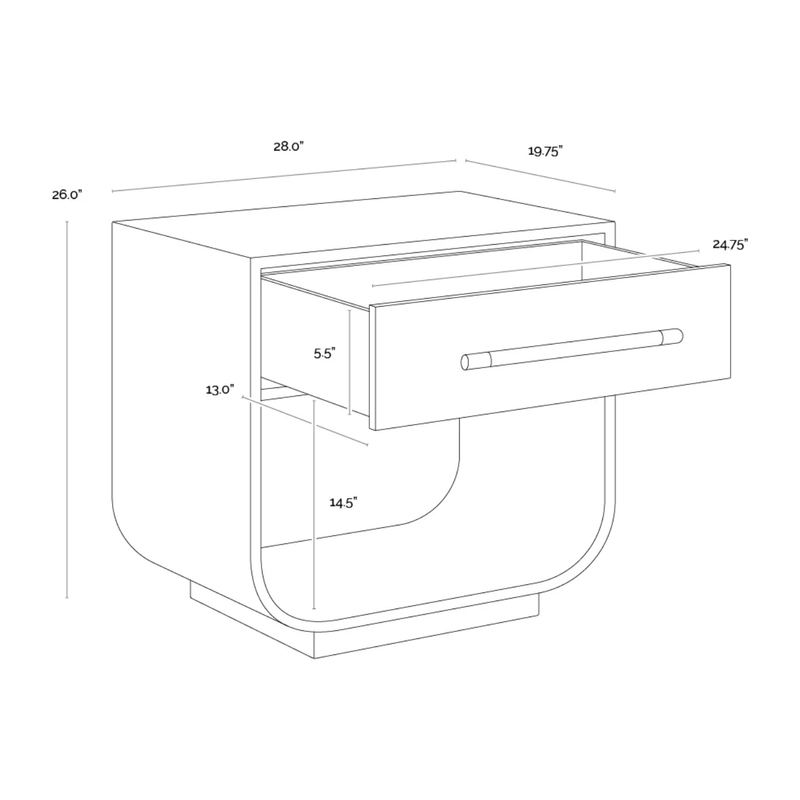 Tarrant Nightstand