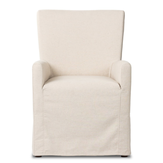Vista Slipcovered Dining Armchair
