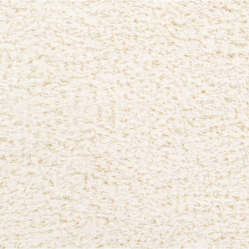Angora Shag Rug in Cream