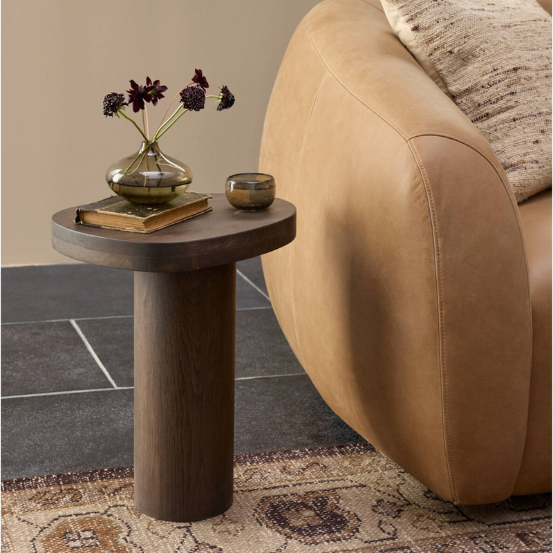 Zion End Table in Grey Tobacco