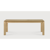 Oak Slice Dining Table