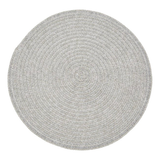Urban Two Tone Woven Round Vinyl Placemat
