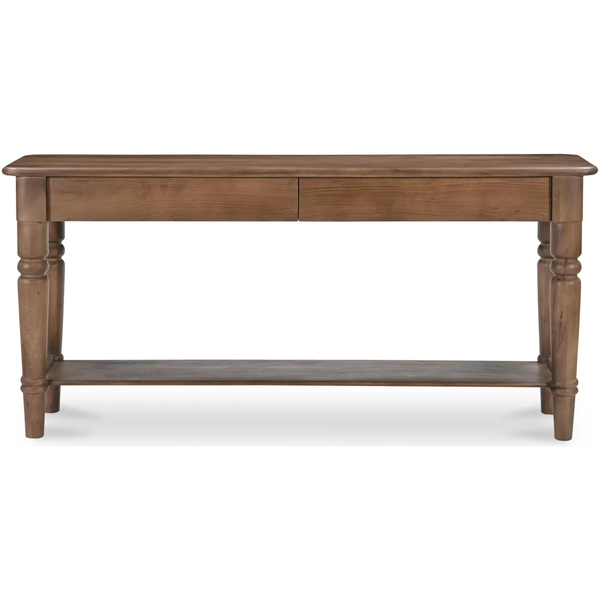 Russet Console Table in Brown