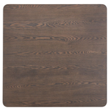 Lisse Square Dining Table Espresso