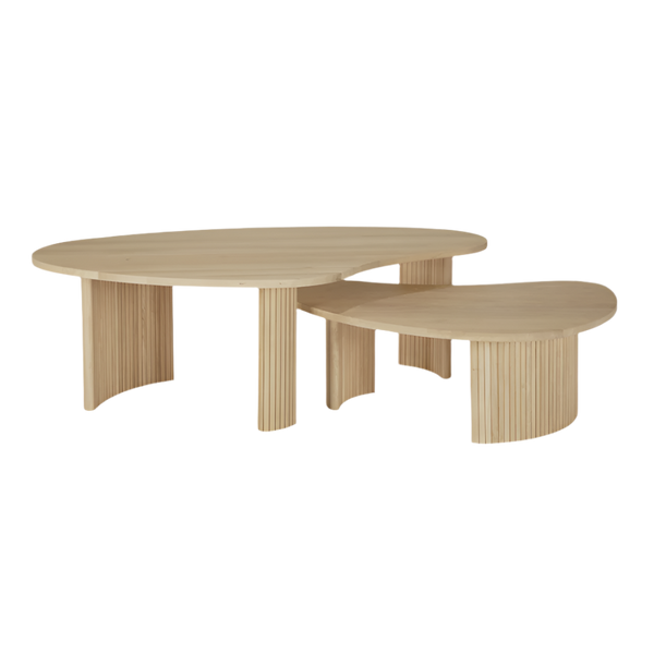 Boomerang Coffee Table in Oak