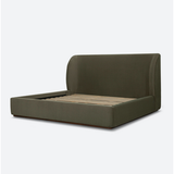 Fizz King Bed Velvet Fern