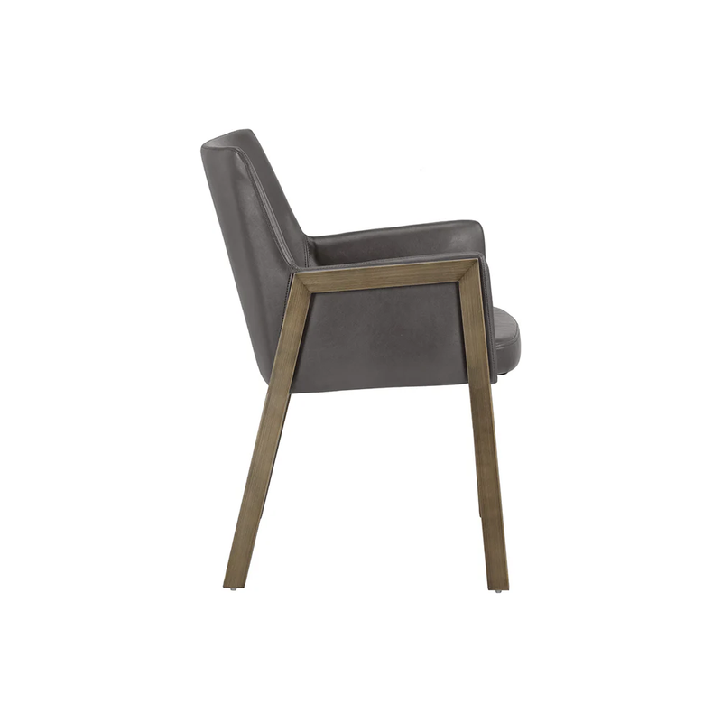 Bernadette Dining Armchair in Kendall Grey