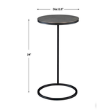 Brunei Accent Table - Nickel