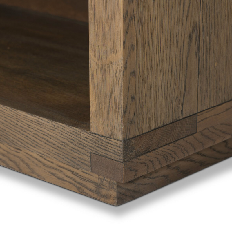 Warby Nightstand in Worn Oak Veneer