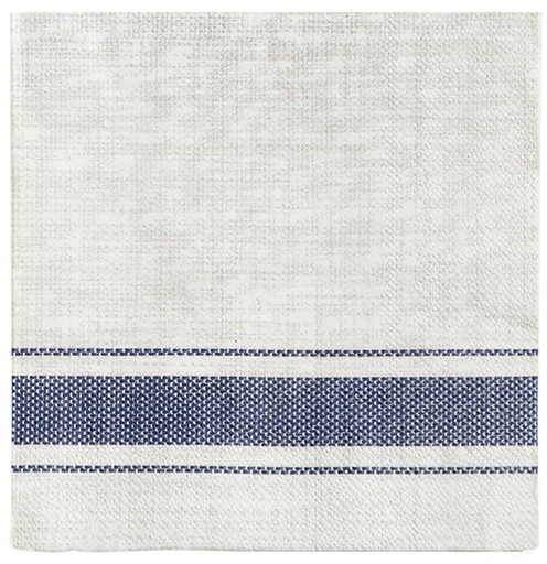 Bistro Stripe Paper Luncheon Napkin - 20 Pack