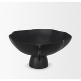 Radka Large Black Decorative Bowl