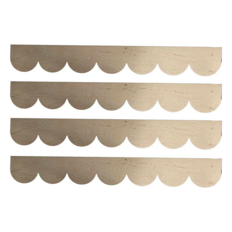 Wood Scallop Trim