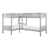 Corner Bunk in Grey