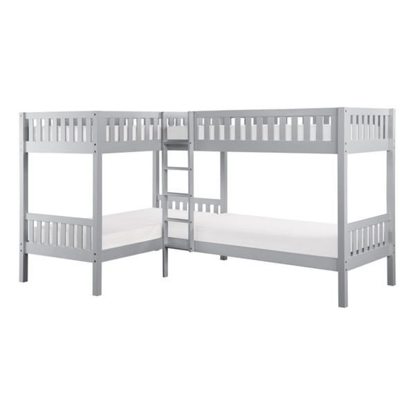 Corner Bunk in Grey