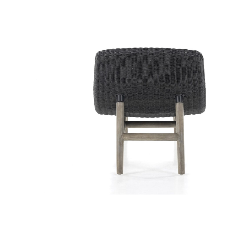 Portia Outdoor Chaise in Vintage Coal