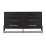Rosedale 6 Drawer Dresser in Ebony Oak