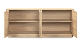 Round Off Sideboard in Natural Oak
