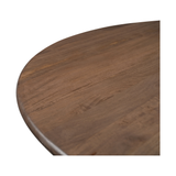 Stanley Dining Table in Dark Brown