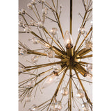 Dunkirk Chandelier - Aged Brass