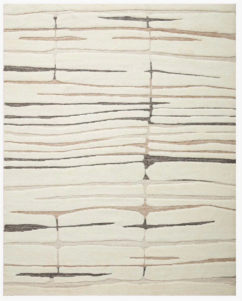 Bennett Rug in Ivory / Bark