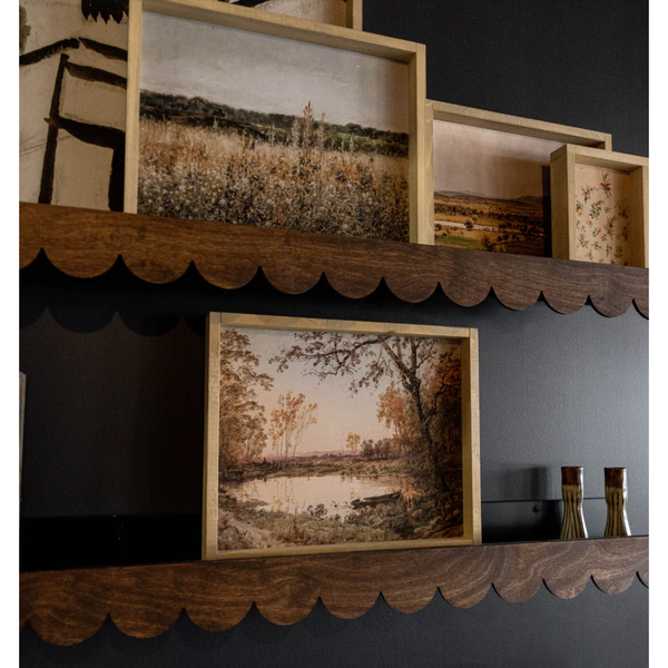 Wood Scallop Trim Small
