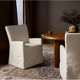 Vista Slipcovered Dining Armchair