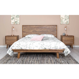 Gia 2 Drawer Nightstand in Warm Pecan