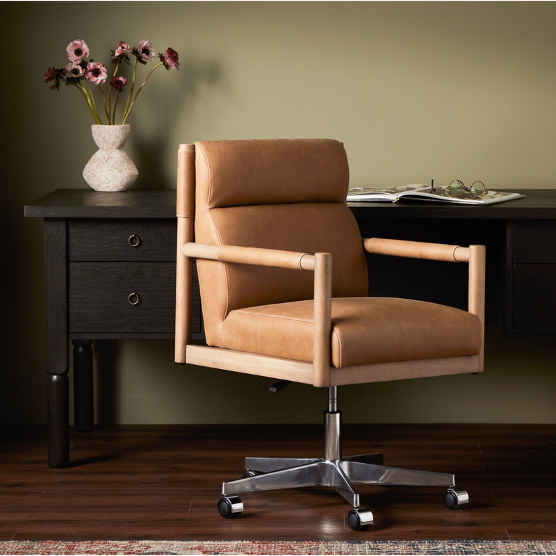 Kiano Desk Chair in Palermo Drift