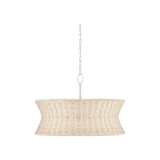 Phebe Small Chandelier in Bleached Natural