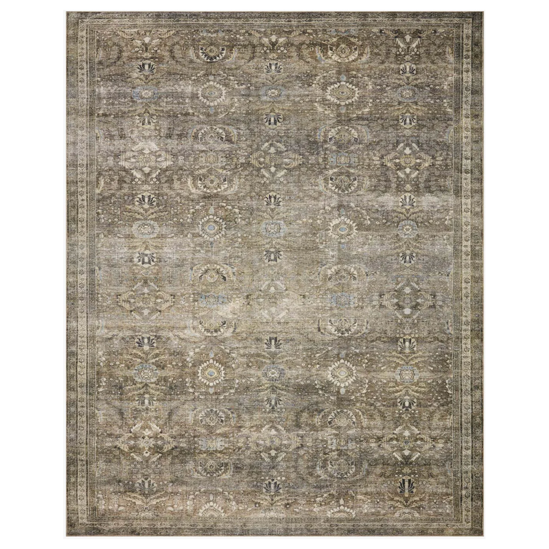 Layla Rug -Antique / Moss