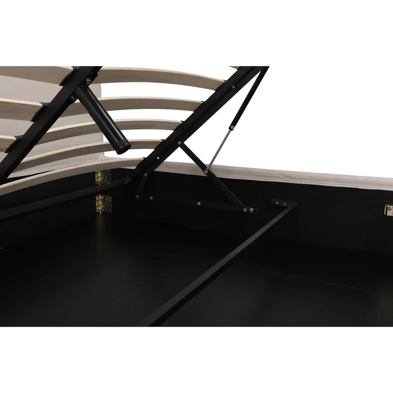Joan Storage Bed in Cream