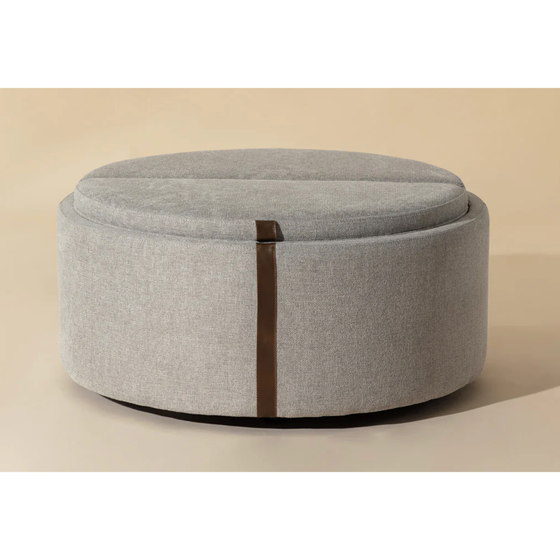 Borelli Wheeled Storage Ottoman