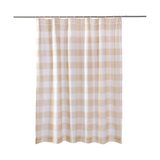 Camden Taupe Shower Curtain