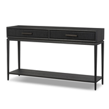 Rosenell Console Table Black