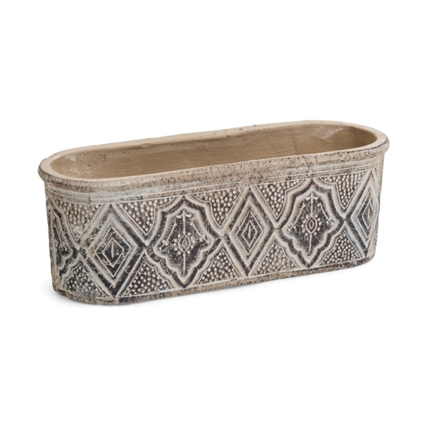 Arabesque Cement Planter