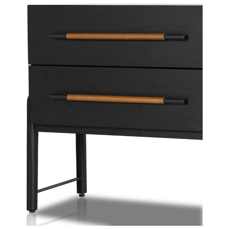 Rosedale Nightstand in Ebony Oak Veneer