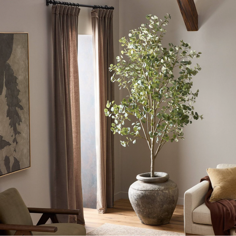 Faux Eucalyptus Tree