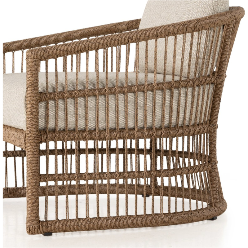 Montecito Outdoor Chair in Faye Sand