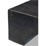 Palumbo Outdoor Coffee Table in Distressed Bronze