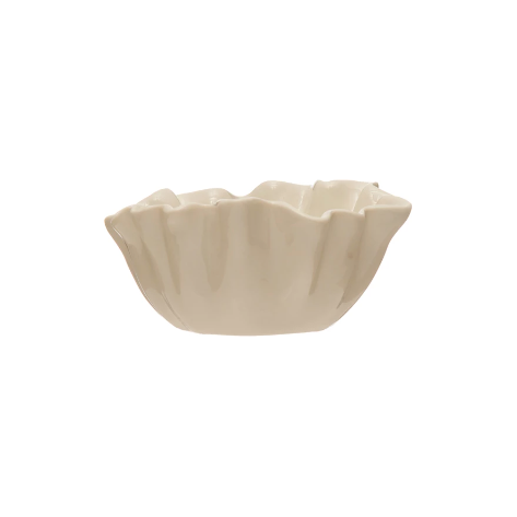 Stoneware Fluted Bowl - Small