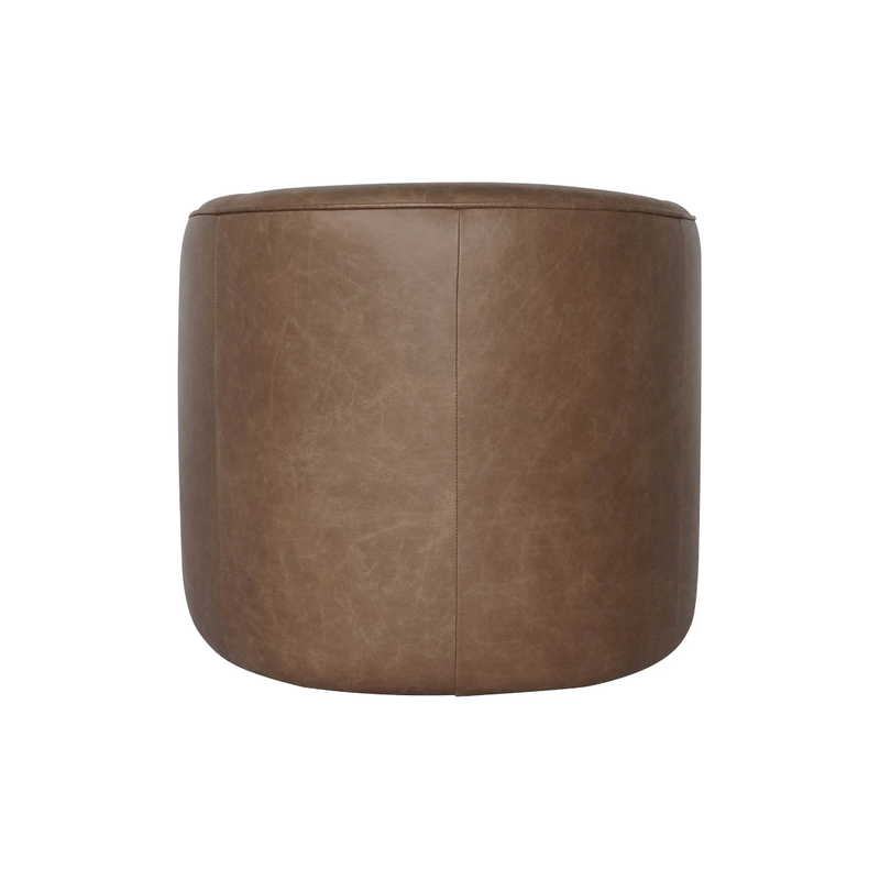 Fireside Swivel Club Chair in Antique Sienna