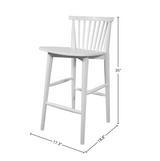 Easton Counter Stool in White